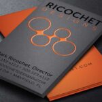 Uncoated Business Cards finish and coating