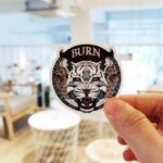 Circle Stickers design example