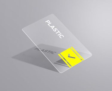 Clear Plastic Cards 1