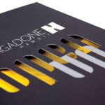 Letterpress Die Cut Business Cards product photo