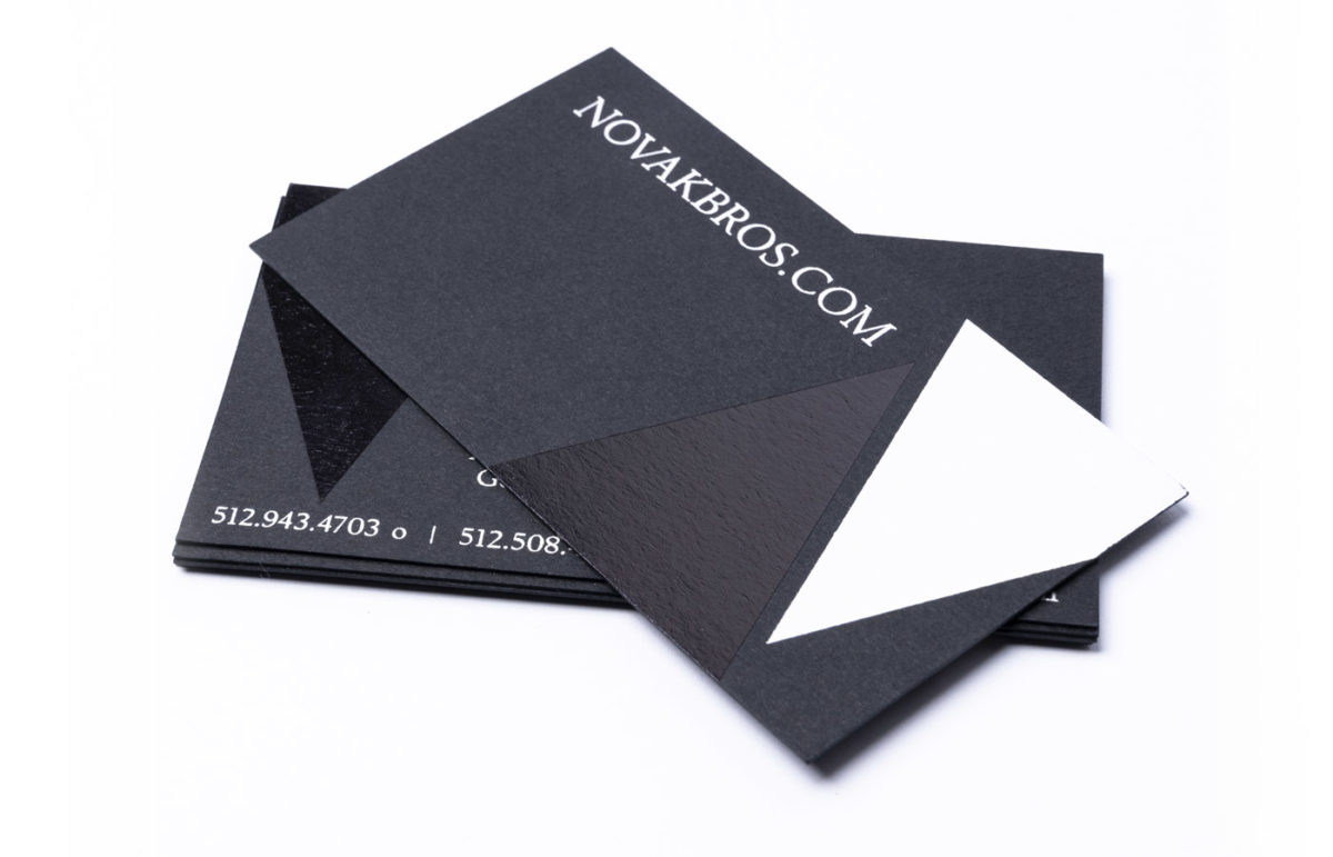 Foil Stamped Business Cards 10