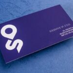 Letterpress Edge Painted Business Cards product photo