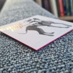 Letterpress Edge Painted Business Cards packaging and presentation