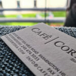 Letterpress Business Cards sample print NYC
