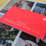 Letterpress Business Cards design example