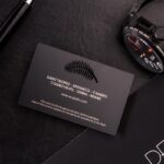 Black Metal Business Cards design example