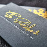 Raised Foil Business Cards product photo