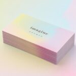 Silk Laminated Business Cards product photo