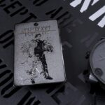 Stainless Steel Business Cards design example