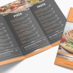 Pizza Menus finish and coating